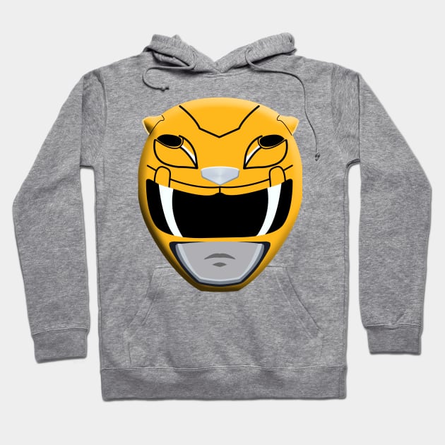 Yellow Power Ranger Hoodie by SimpleIsCuteToo